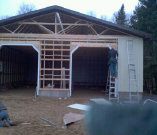 Garage construction